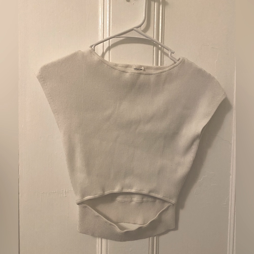 Aritzia Wilfred White Top